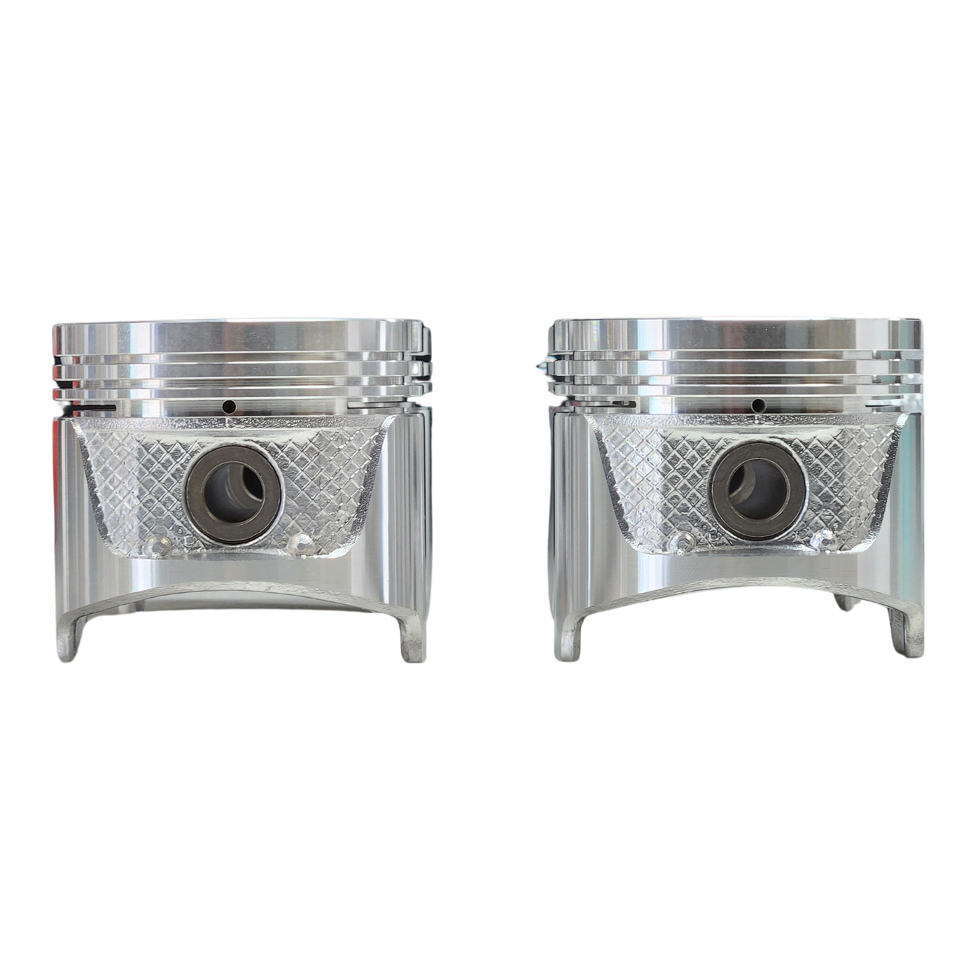 Hypatec T6 Alloy flat top pistons L series 85.5 to 86.5mm bore set of 4